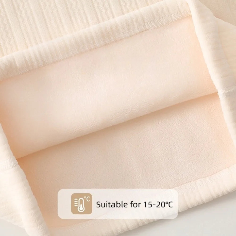 Cozy Autumn Baby Outfit – 2-Piece Cartoon Velvet Set with Long Sleeve Top & Suspender Pants (0-3 Years) 🍂👶