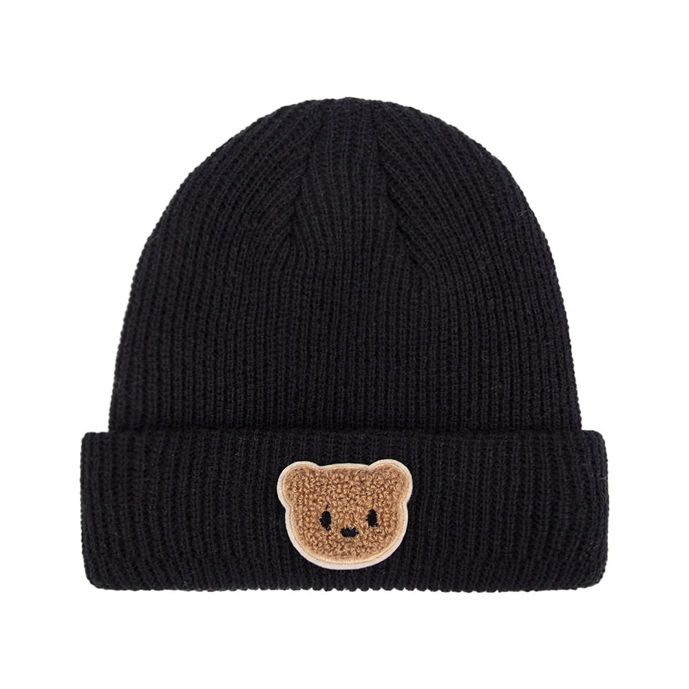 Cute Bear Knitted Baby Hat – Warm Fall & Winter Beanie for Boys & Girls 🐻❄️🧶