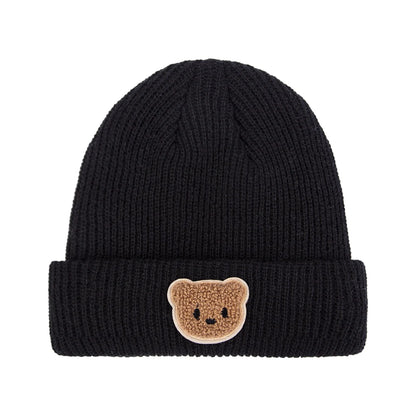 Cute Bear Knitted Baby Hat – Warm Fall & Winter Beanie for Boys & Girls 🐻❄️🧶